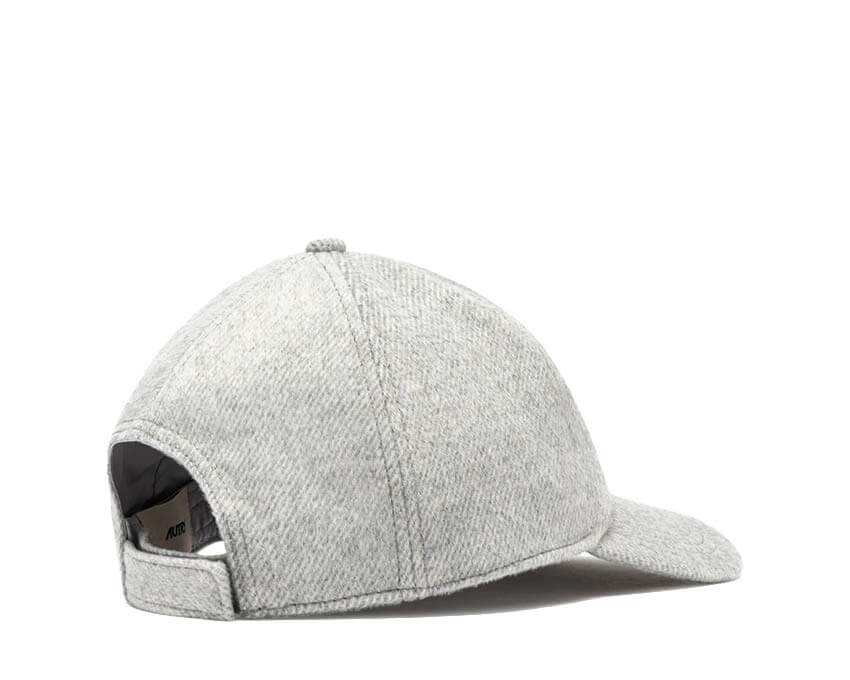 Autry Wool Baseball Logo Cap "Gris Melange"