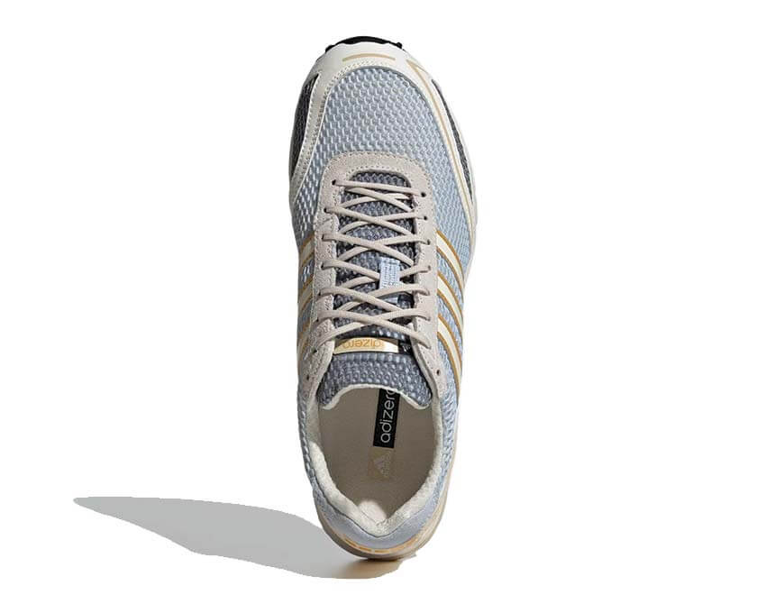 Adidas Adizero Adios OG Crystal Sky — vista frontale blu cielo running leggero