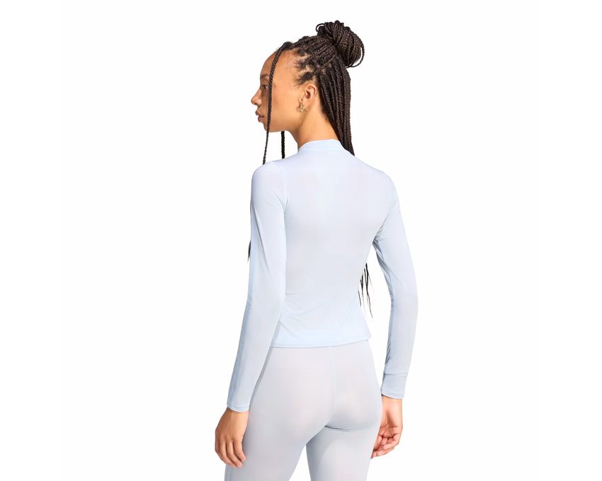 Adidas Adiluna Season 2 x Jennie Sheer Long Sleeve Tee "Wonder Blue"