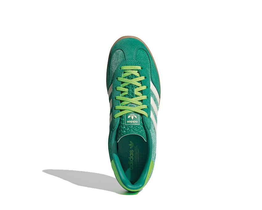 Adidas Gazelle Indoor W Semi Court Green / Cream White - Solar Green JI2715