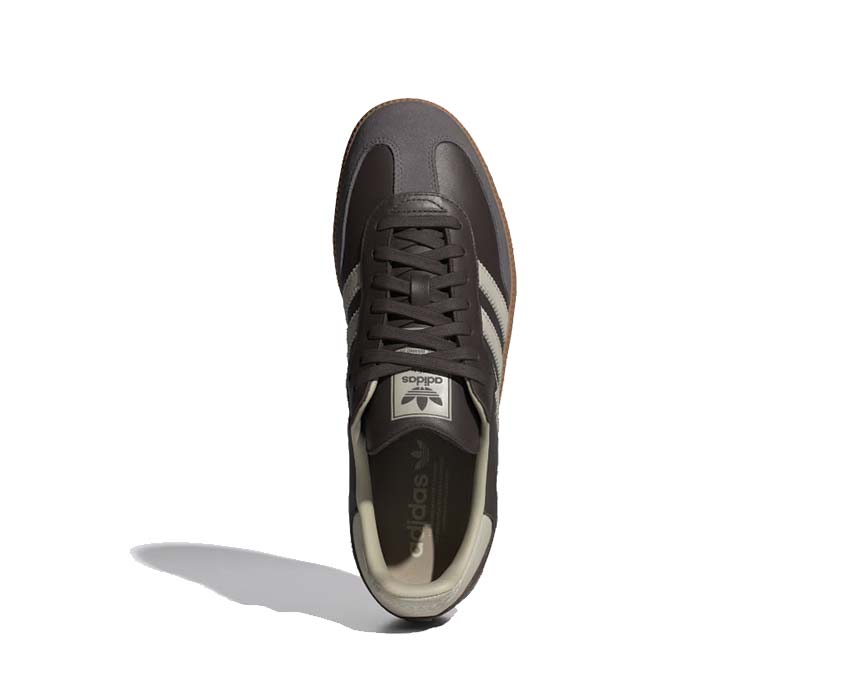 Adidas Samba OG Brown / Putty Grey - Gold Metallic ID1481
