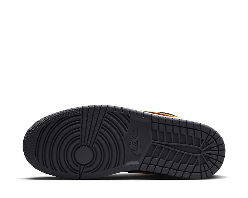 Air Jordan 1 Low SE Black / Vivid Orange - LT Graphite FN7308-008