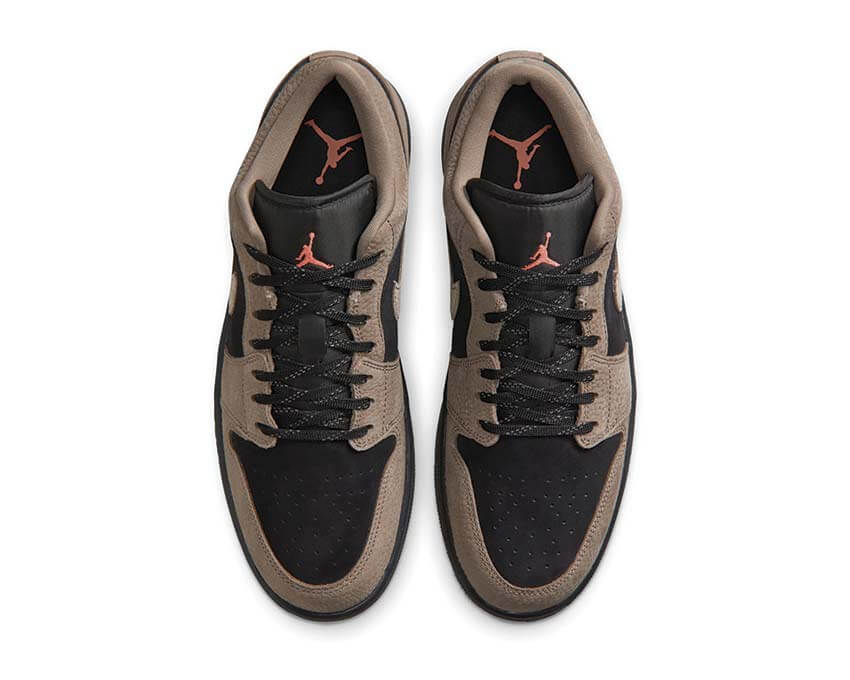Air Jordan 1 Low SE Olive Grey suola — gomma sport basketball streetwear iconic