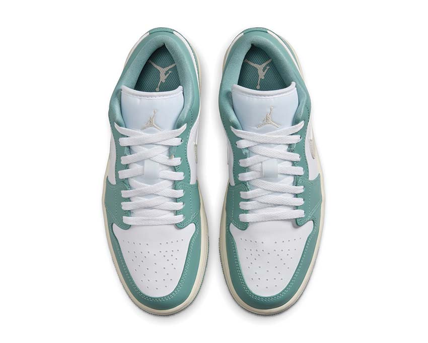 Air Jordan 1 Low W White/Lt Orewood Brn-Cannon-Sail DC0774-138