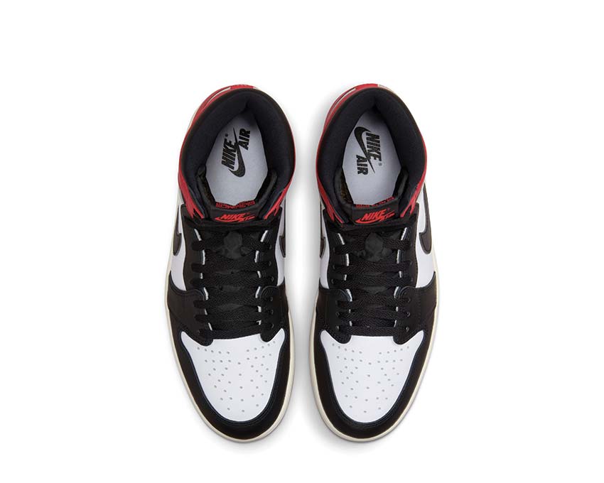 Air Jordan 1 Retro High OG White / Black - Varsity Red - Sail DZ5485-106
