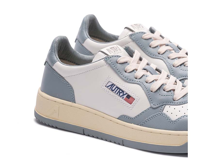 Autry Medalist Low Leat / Leat Wht - Slvblue AULMWB56