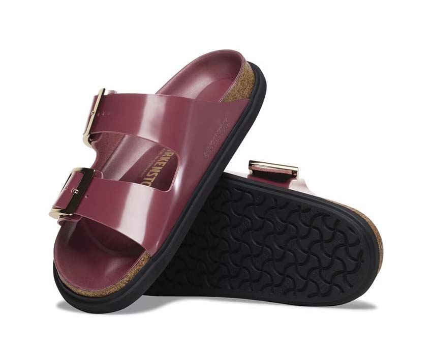 Birkenstock Arizona Droplet Buckle Zinfandel High Shine 1030367