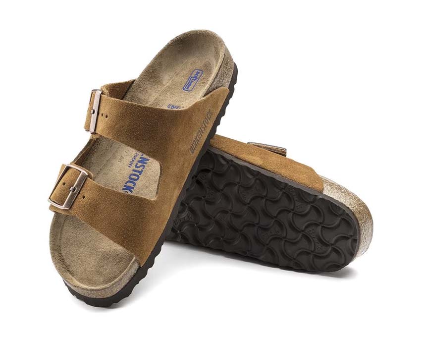 Birkenstock Arizona Soft Footbed Nubuck Mink 1009527