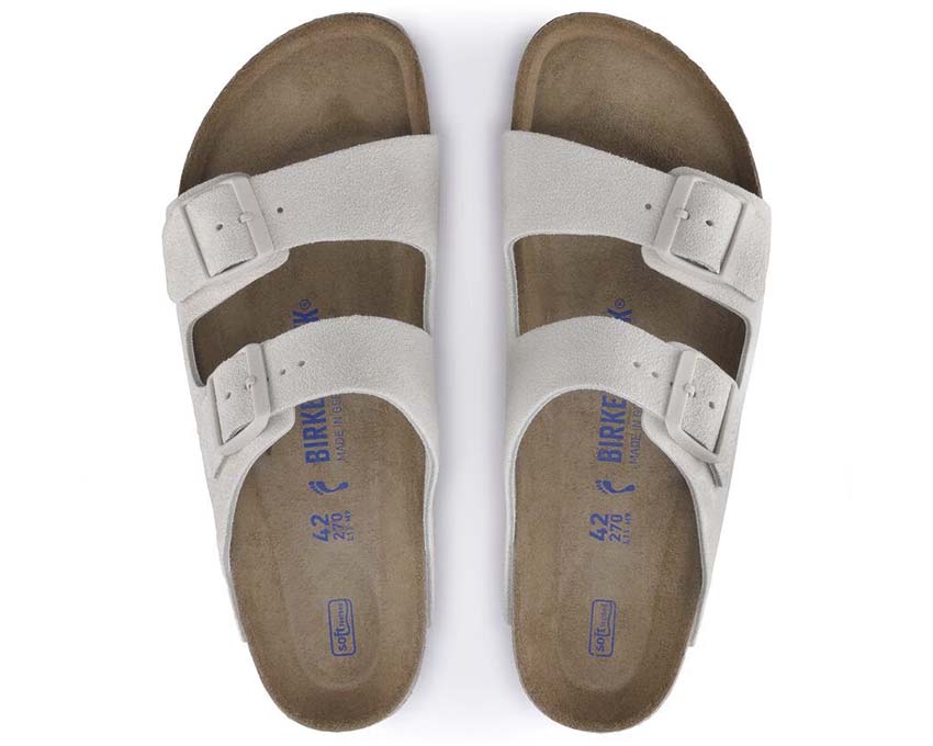 Birkenstock Arizona Soft Footbed Suede Leather 1024516