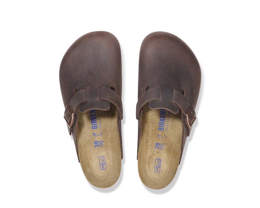 Birkenstock Boston Suede Soft Footbed Tabacco Brown 0159713