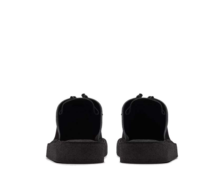 Clarks Desert Nomad Mule Black Suede 26181109