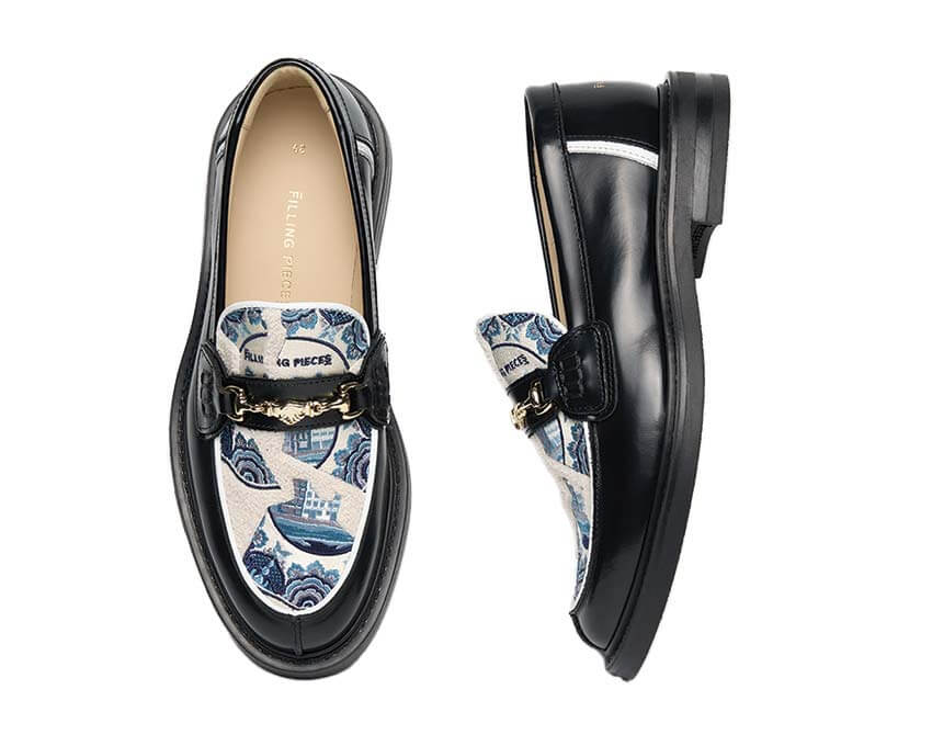 Filling Pieces Loafer Broken Plate dettaglio — motivo ceramica rotta