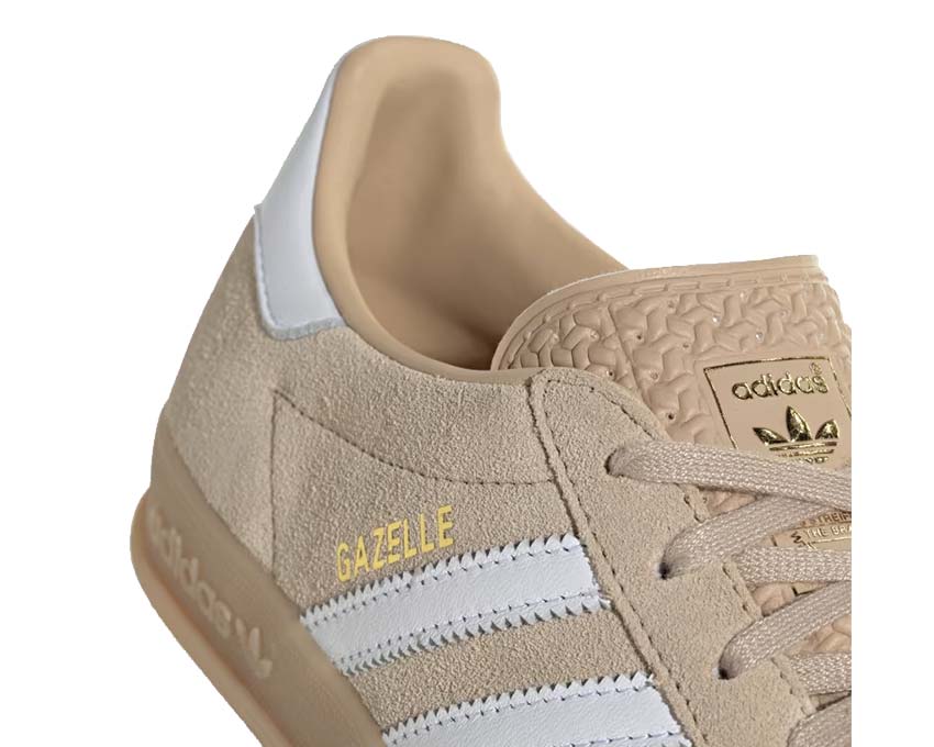 Gazelle Indoor W Magic Beige / Cloud White - Gum IH5482