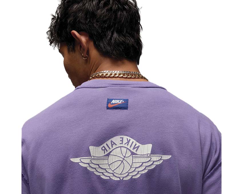 Jordan Rare Air T-Shirt Purple Earth / Sail IB3130-554
