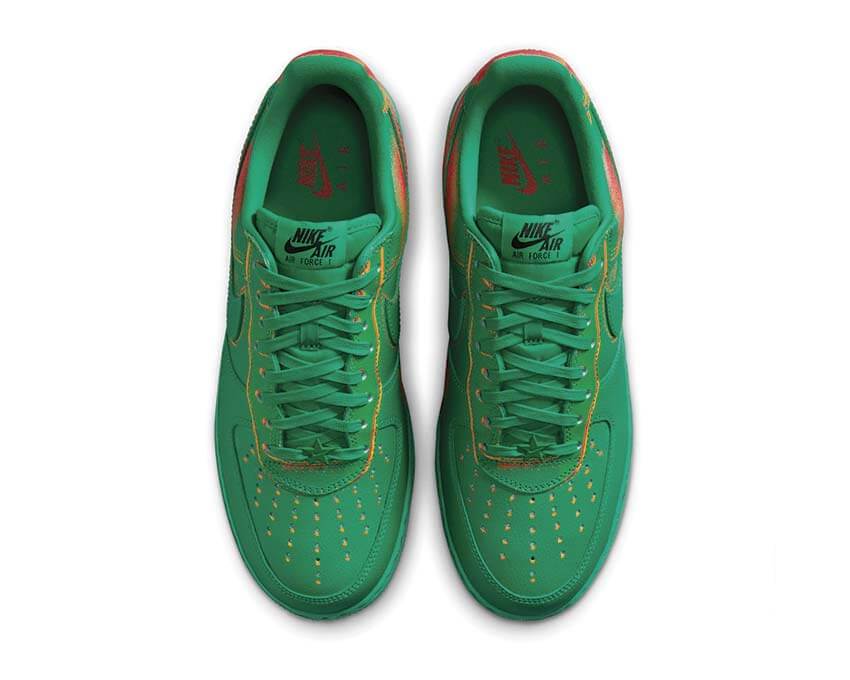 Nike Air Force 1 Low Retro Heat Wave — vista posteriore tallone