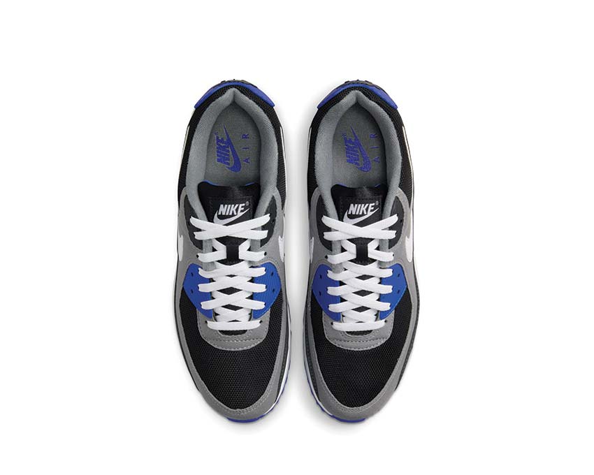 Nike Air Max 90 Black / White - Lyon Blue - Varsity Maize IB7672-001