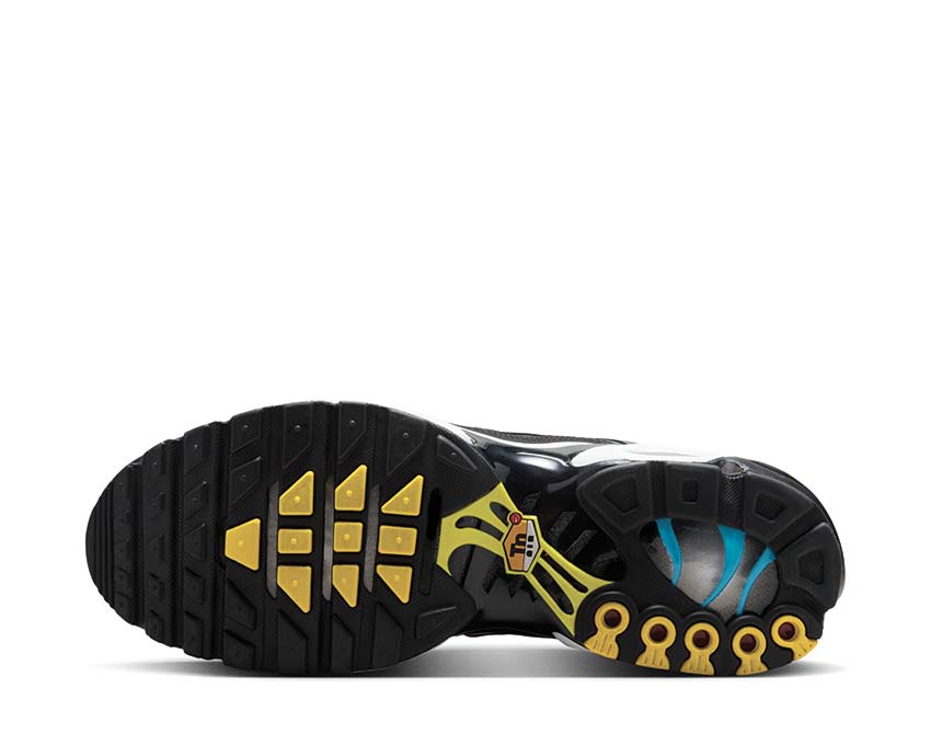 Nike Air Max Plus Black / Black - Baltic Blue - Safety Orange HV2526-001