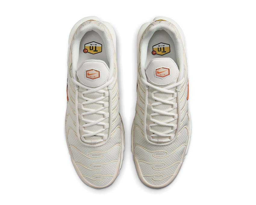 Nike Air Max Plus Phantom / Safety Orange- Lt Orewood Brn DM0032-019