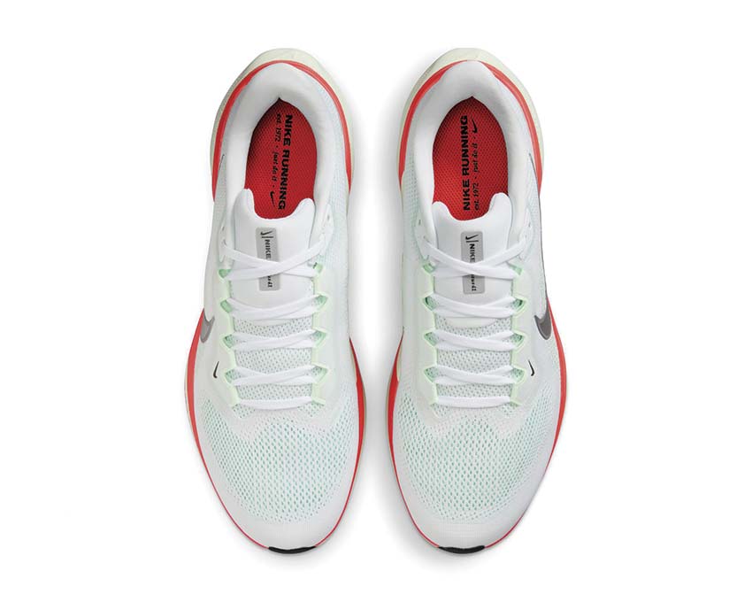 Nike Air Zoom Pegasus 41 White / Metallic Silver - Barely Green - Brt Crimson FD2722-115