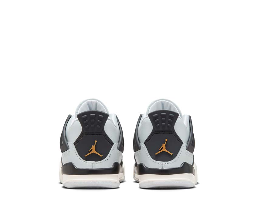 Nike Jordan 4 Retro Pure Platinum / Metallic Gold - Black - Sail FZ8584-070