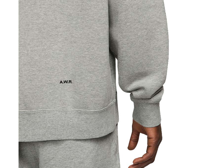 Nike M NRG Nocta CS Crew Fleece DK Grey Heather / Black FN8160-063