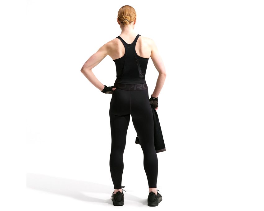 Nike Pro Sculpt "Black" - brassière femme - détail