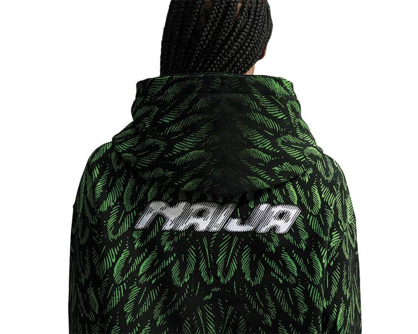 Nike x Nigeria x Slawn Fleece Pullover Hoodie IR5219-010