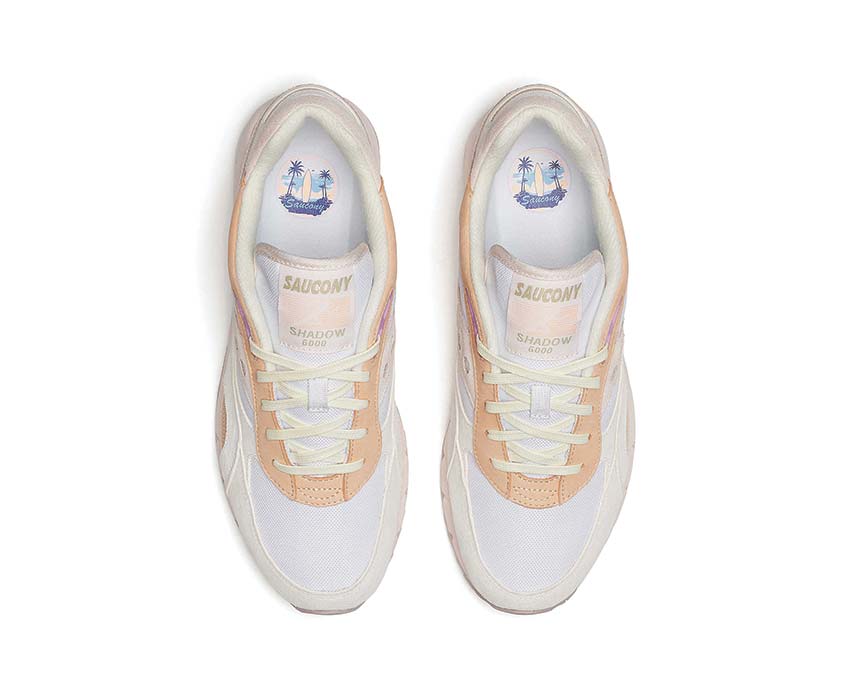 Saucony Shadow 6000 Surf White / Peach S70904-1