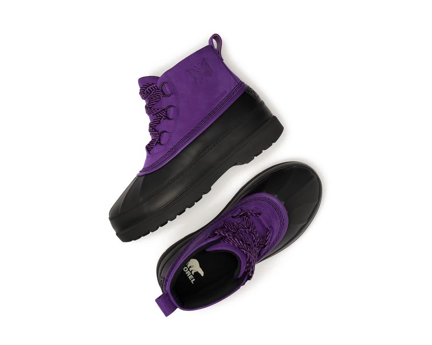 Sorel x Needles Ambler Chukka Waterproof "Ultra Violet" - boots homme - vue 4