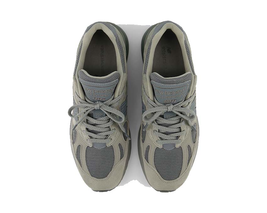 Thisisneverthat x New Balance 991v2 Made in England 'Rock Ridge' Grey / Silver U991TN2