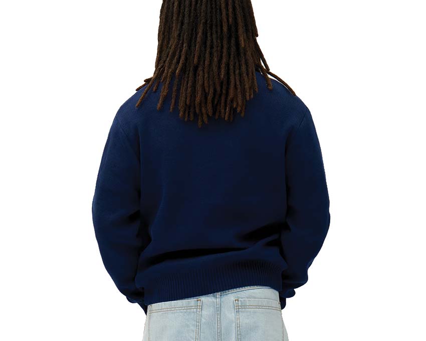 Arte Bird Logo Knit "Navy"