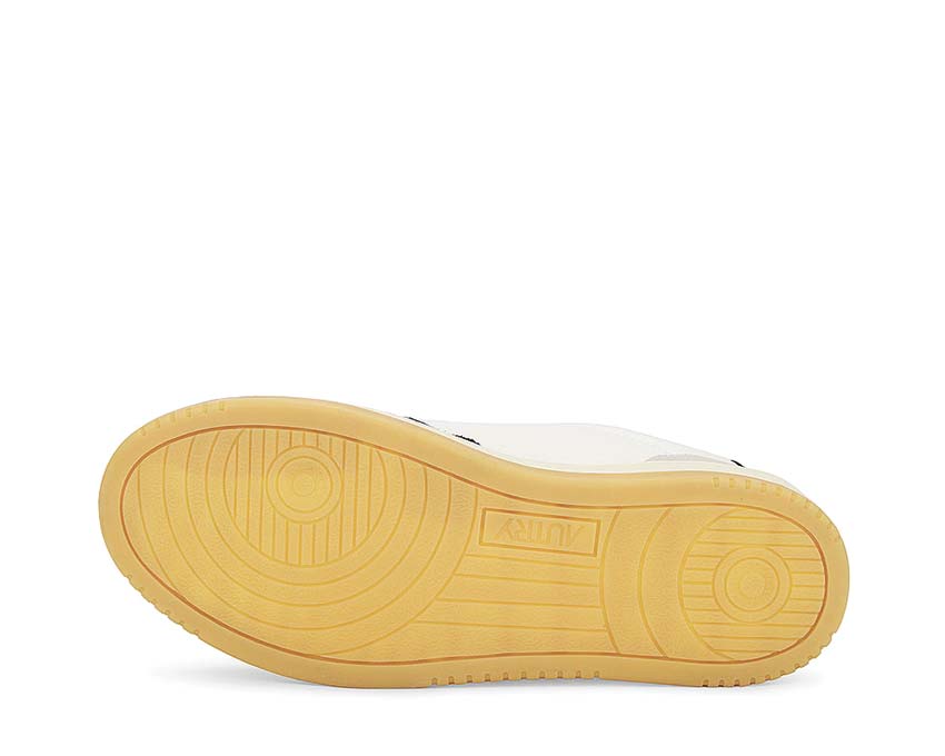 Autry Medalist Low Canvas / Sand White - Black AULMDS02