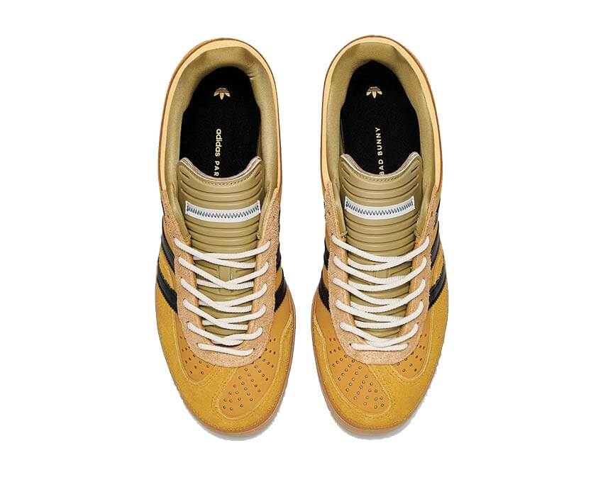 Adidas x Bad Bunny Gazelle Indoor "Solar Gold" - sneakers homme - vue 4