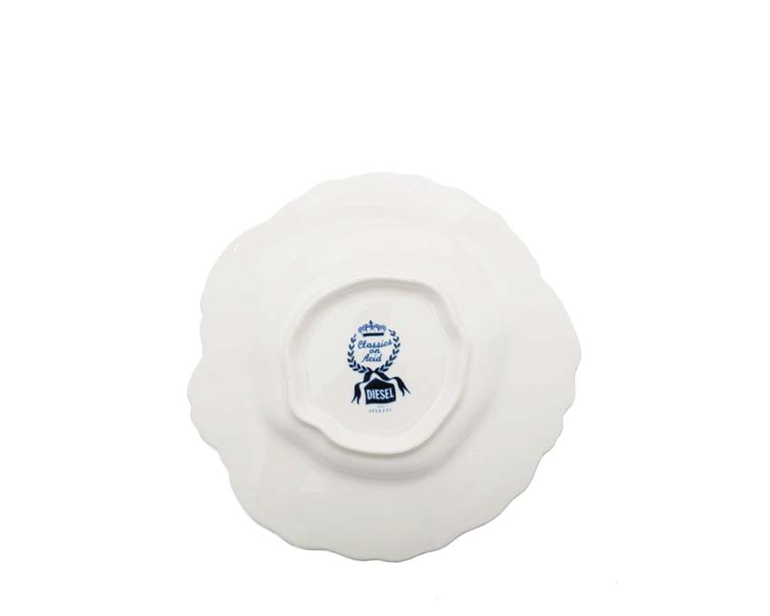 Seletti Diesel Living Classics on Acid - Dessert Plate Delf Rose