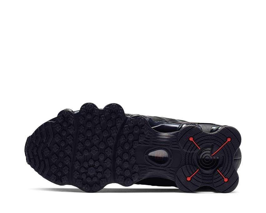 Nike Shox TL Black / Black - Metallic Hematite - Max Orange AR3566-002