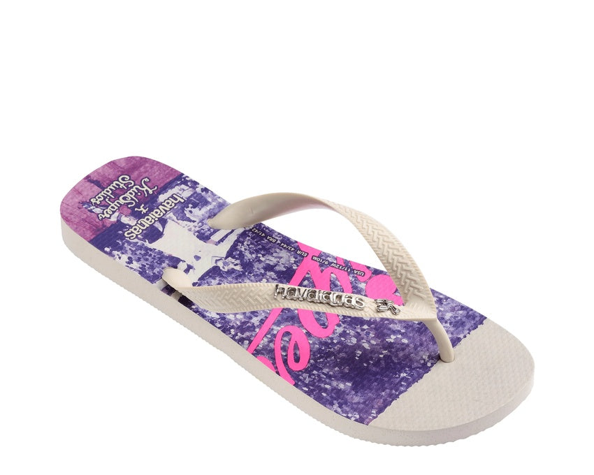 Havaianas Top Kidsuper Soccer "Beige" - sneakers unisexe - vue latérale