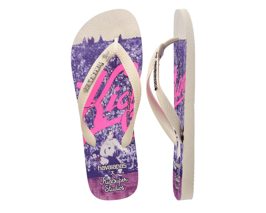 Havaianas Top Kidsuper Soccer "Beige" - sneakers unisexe - semelle