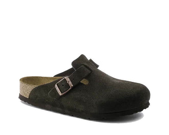 Birkenstock Boston Soft Footbed Suede Leather "Mocha" – photo 2