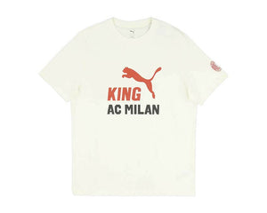 Puma AC Milan KING Logo Tee — t-shirt logo AC Milan rouge noir Puma streetwear