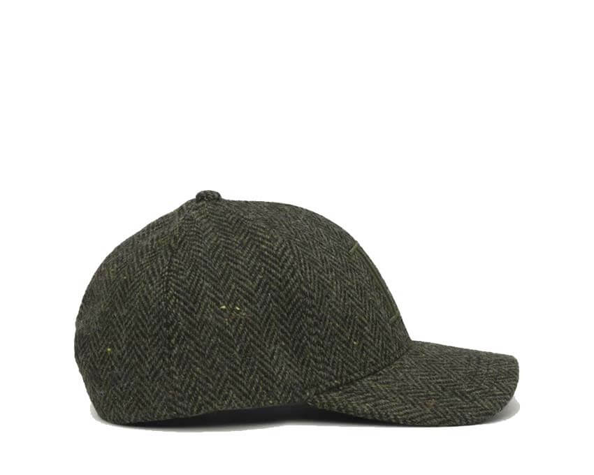 Les Deux Core Herringbone Baseball Cap "Rifle Green" - casquette homme - vue 2