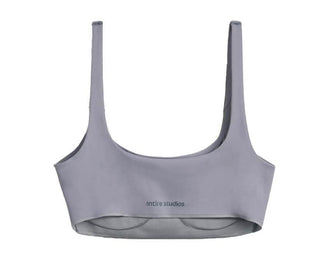 Adidas x Entire Studios Optime Training Low Support Bra "Dove Grey" - brassière femme - vue 2