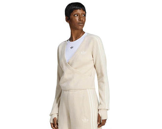 Adidas Adiluna Season 2 x Jennie Knit Cardigan "Clear Brown" - gilet femme
