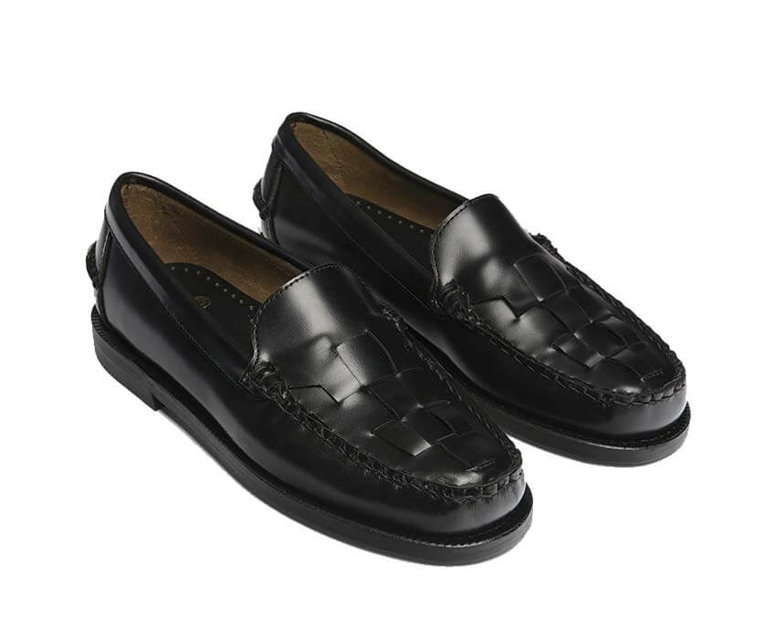 Sebago Frank Braided W "Black"