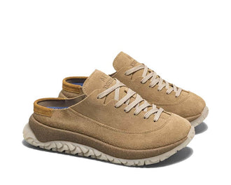 Birkenstock 1774 x Thibo Uerzell Leve "Cuoio" - mules en daim unisexe - vue 2