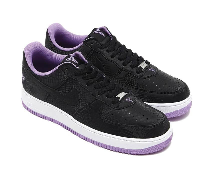 Nike Air Force 1 Low "Black Purple Stardust"
