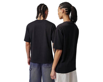 Jordan x Levi's Tee Black vista trasera — gráfico Jordan Levi's algodón premium