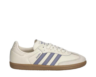 Adidas Samba OG W Silver Violet — zapatilla mujer cuero y ante