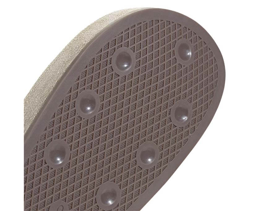 Adidas Adimule Wonder Beige vista laterale — mule lifestyle beige caldo profilo