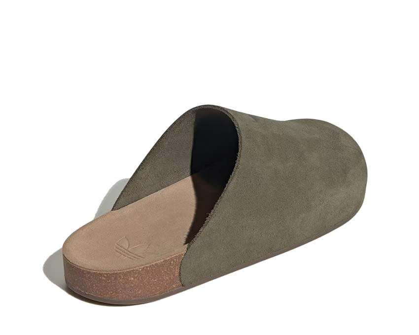 Adidas Adimule Olive Strata dettaglio — banda Adidas logo colorway olive