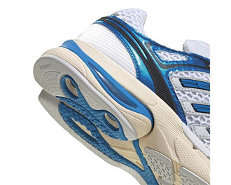 Adidas Adistar Control 5 Lucid Ray Blue vista lateral — mesh azul running